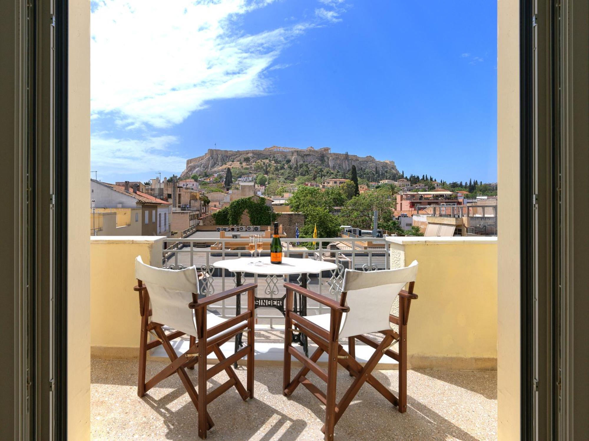 Apartmán Prestige Penthouse - Breathtaking Parthenon Views In Plaka Atény Exteriér fotografie